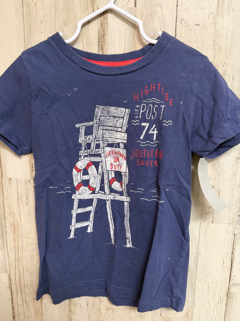 NAVY CROWN & IVY HIGHTIDE TEE, BOY 5T