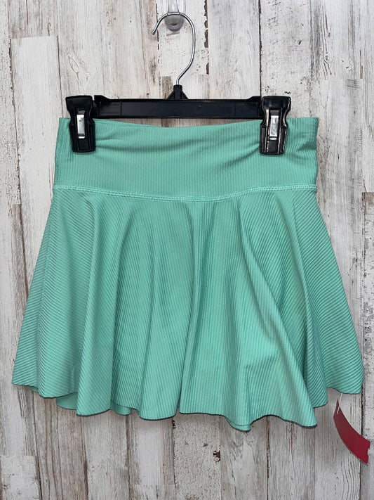 TEAL ALL IN MOTION RIBBED SKORT, GIRLS 10/12