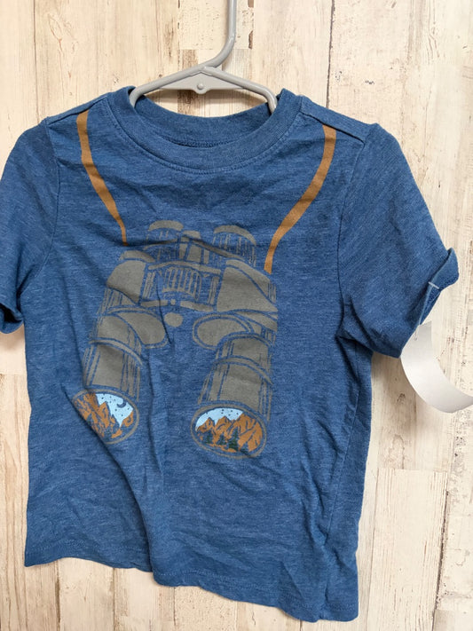 BLUE OLD NAVY BINOCULARS TEE, BOY 5T
