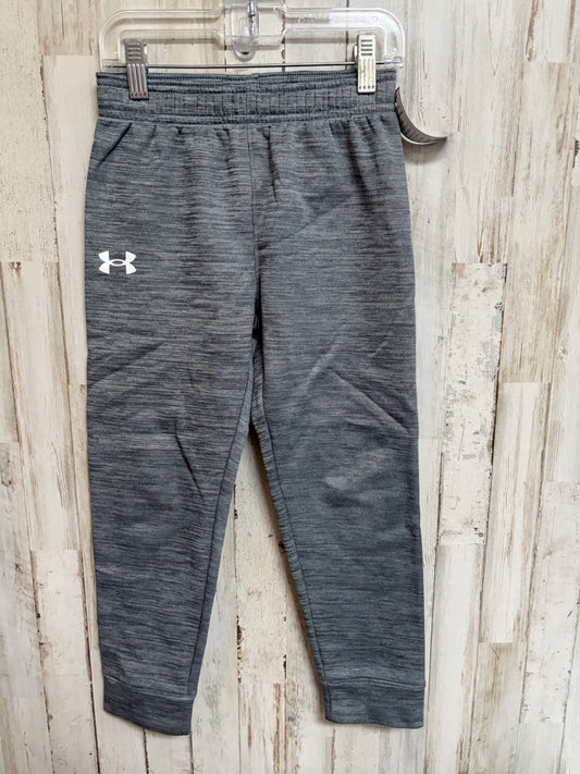 GREY UNDER ARMOUR HEATHER JOGGERS, BOY 6