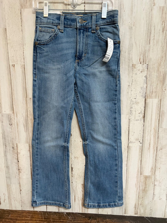 DENIM WRANGLER NEW BOOTCUT JEANS, BOY 7 SLIM