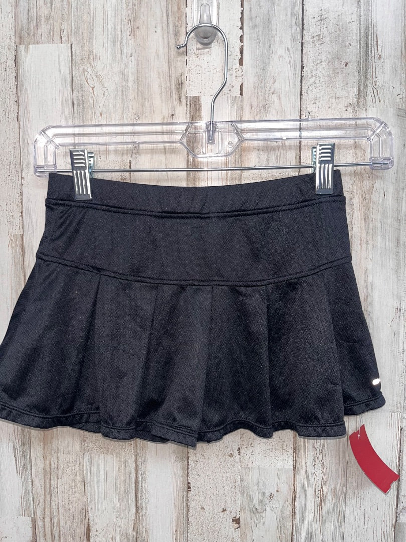 BLACK BCG DRY FIT PLEATED SKORT, GIRL 8/10