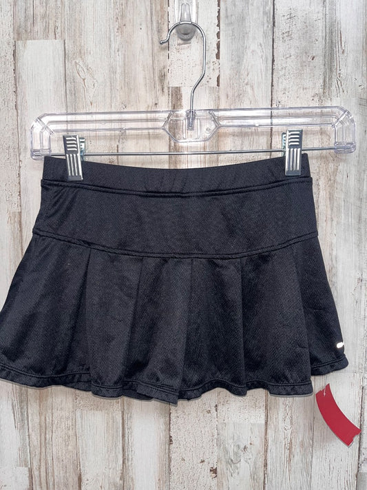 BLACK BCG DRY FIT PLEATED SKORT, GIRL 8/10