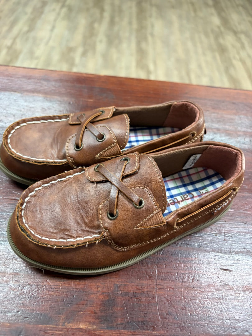 BROWN CARTER LACE LOAFERS, SHOES 13