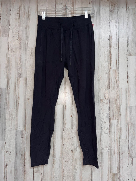 BLACK ALL IN MOTION COTTON JOGGERS, LADIES XS