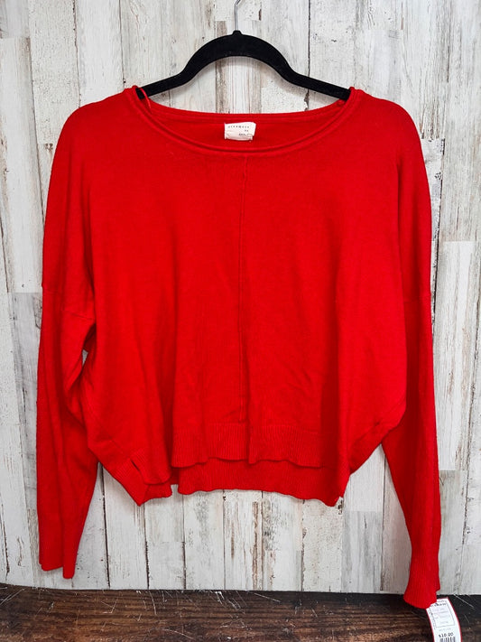 RED DREAMERS KNIT SWEATER, LADIES S