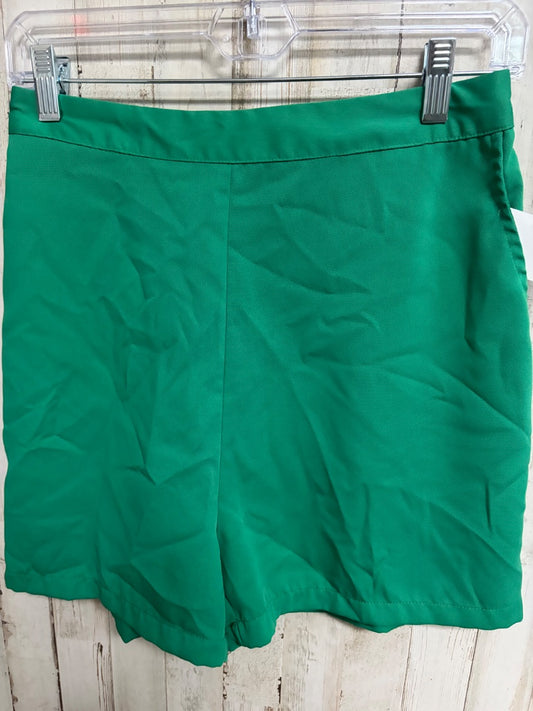 GREEN JAPNA PULL ON SHORTS, LADIES L