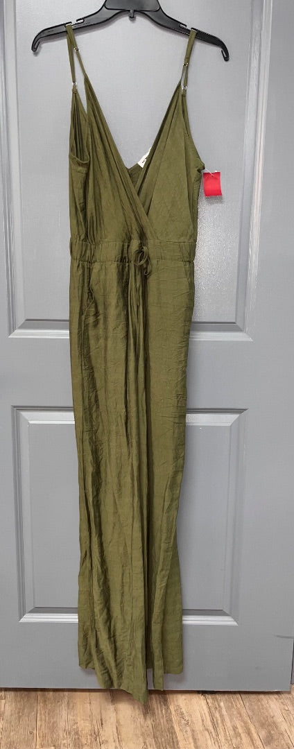 OLIVE EESOME TEXTURED JUMPSUIT, LADIES M