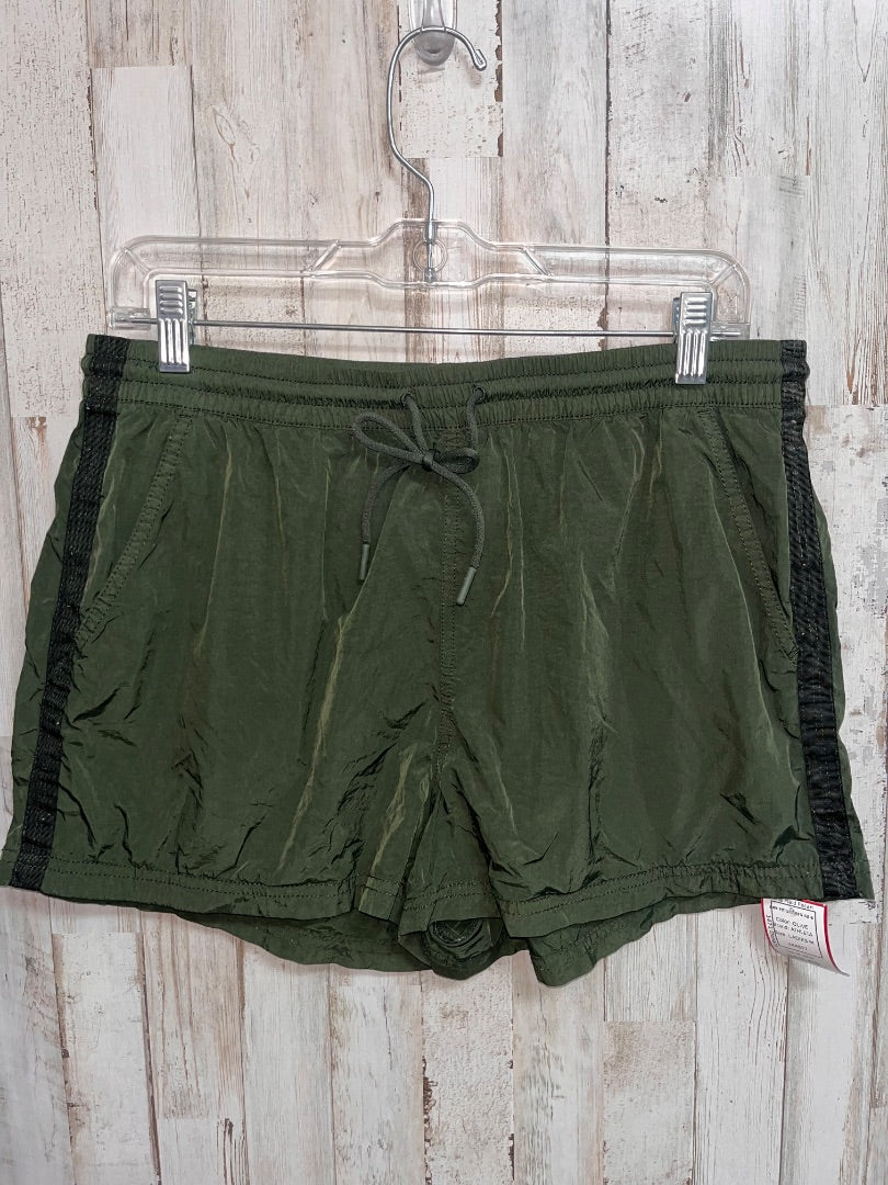 OLIVE ATHLETA DRY FIT SHORTS SZ 8, LADIES M