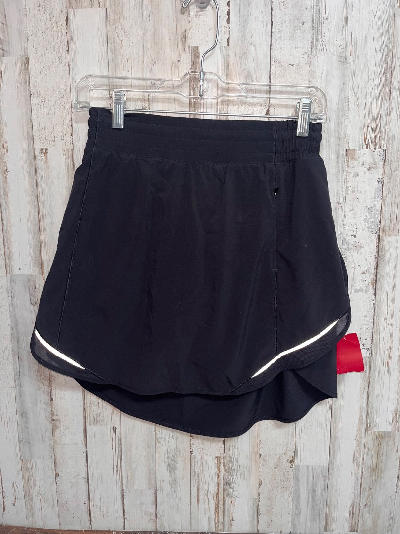 BLACK LULULEMON Size 8 dry fit skort, LADIES M