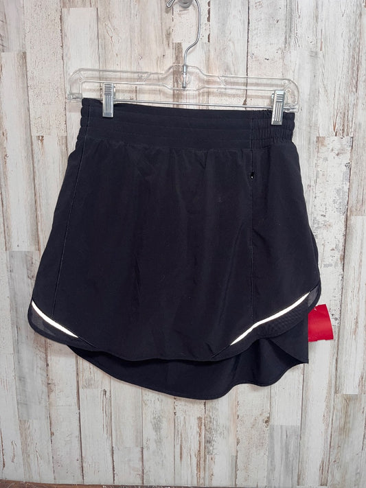 BLACK LULULEMON Size 8 dry fit skort, LADIES M