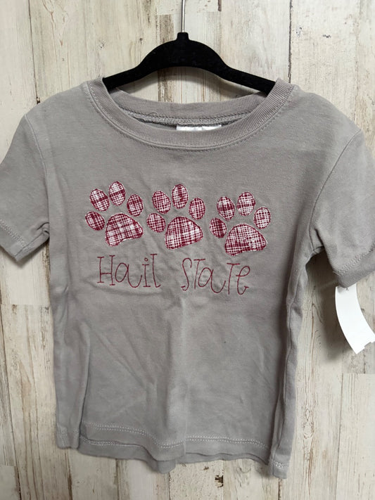 GREY BB BLANKE HAIL STATE TEE, BOYS 18M