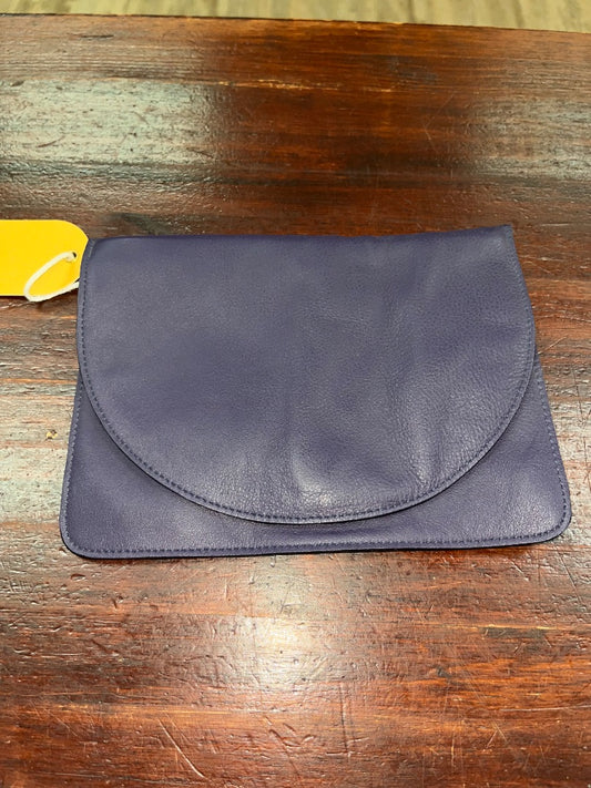 NAVY MINOR HISTORY NEW LEATHER CLUTCH