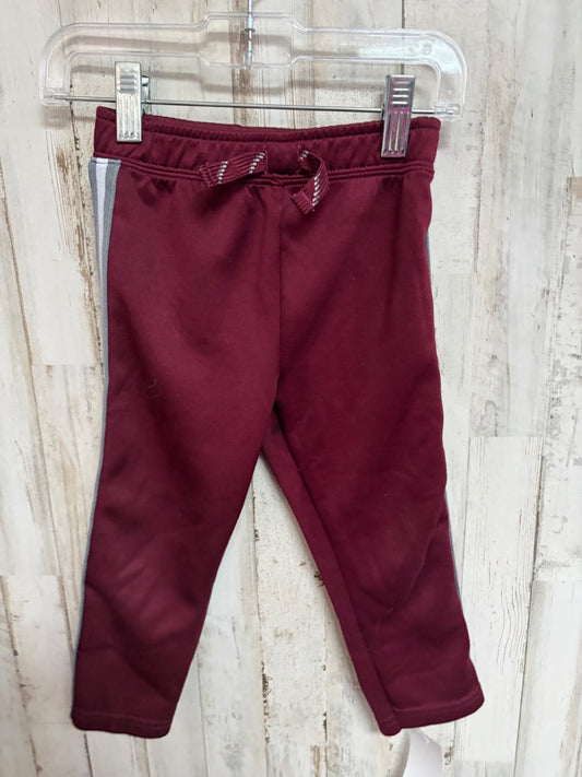 MAROON GARANIMALS DRY FIT PANTS, BOY 3T