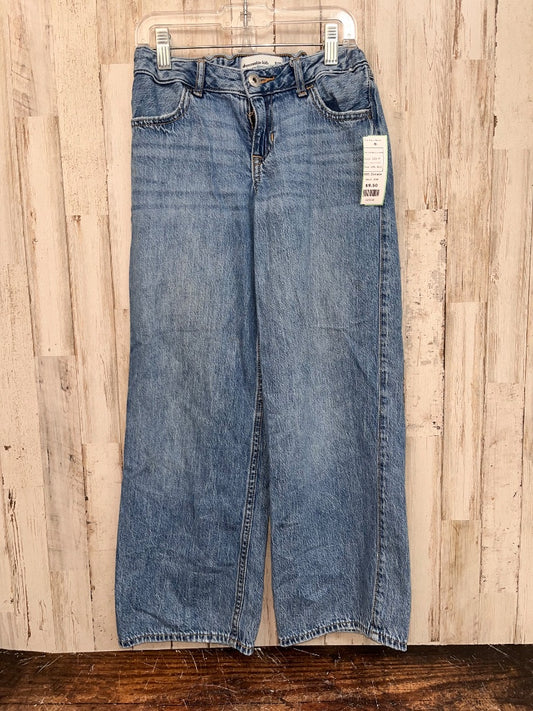 DENIM ABERCROMBIE LOW RISE BAGGY JEANS, GIRL 9/10