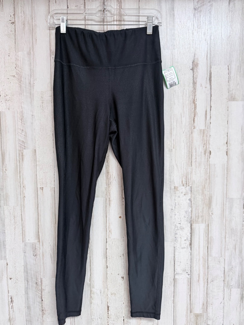 BLACK MONO B PRINTED LEGGINGS, LADIES M