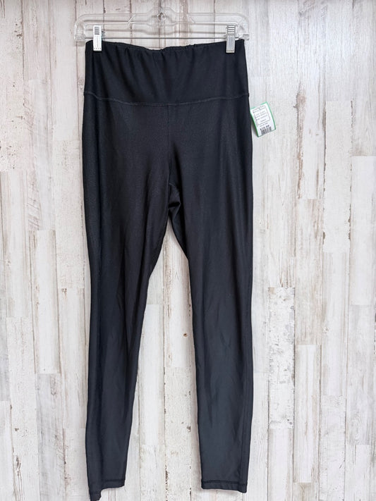BLACK MONO B PRINTED LEGGINGS, LADIES M