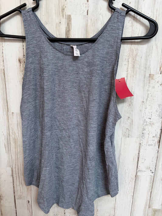 GREY UNDER ARMOUR ATHLETIC TANK, LADIES XS
