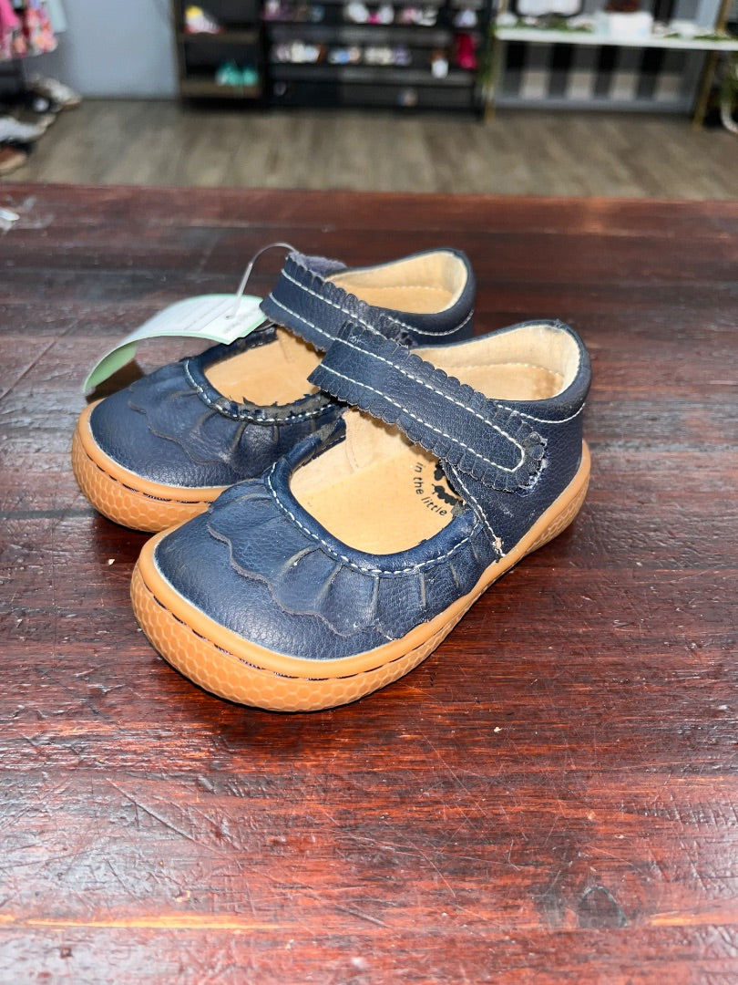 NAVY LIVIE & LUCA RUFFLE MARY JANES, SHOES 4