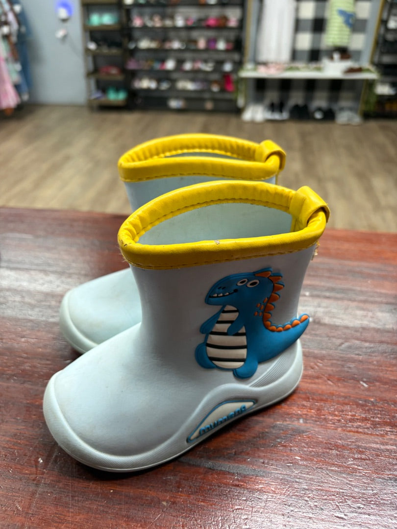 BLUE MUMENG DINO RUBBER BOOTS, SHOES 8