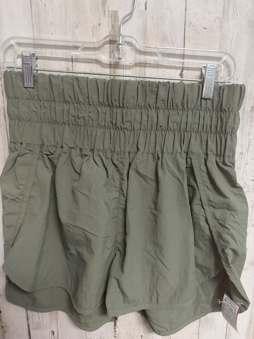 SAGE ZENANA HI WAIST SHORTS, LADIES L