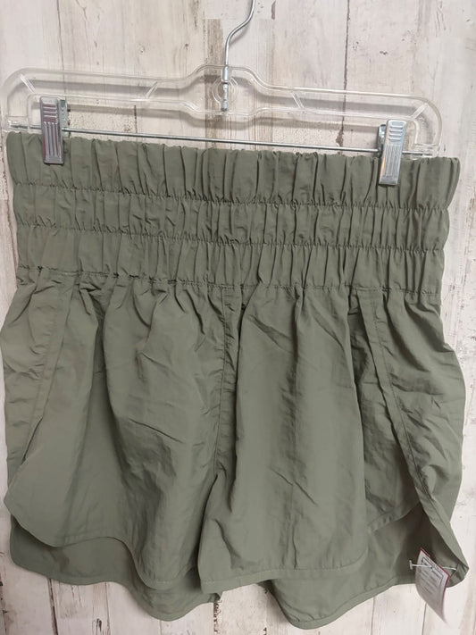 SAGE ZENANA HI WAIST SHORTS, LADIES L