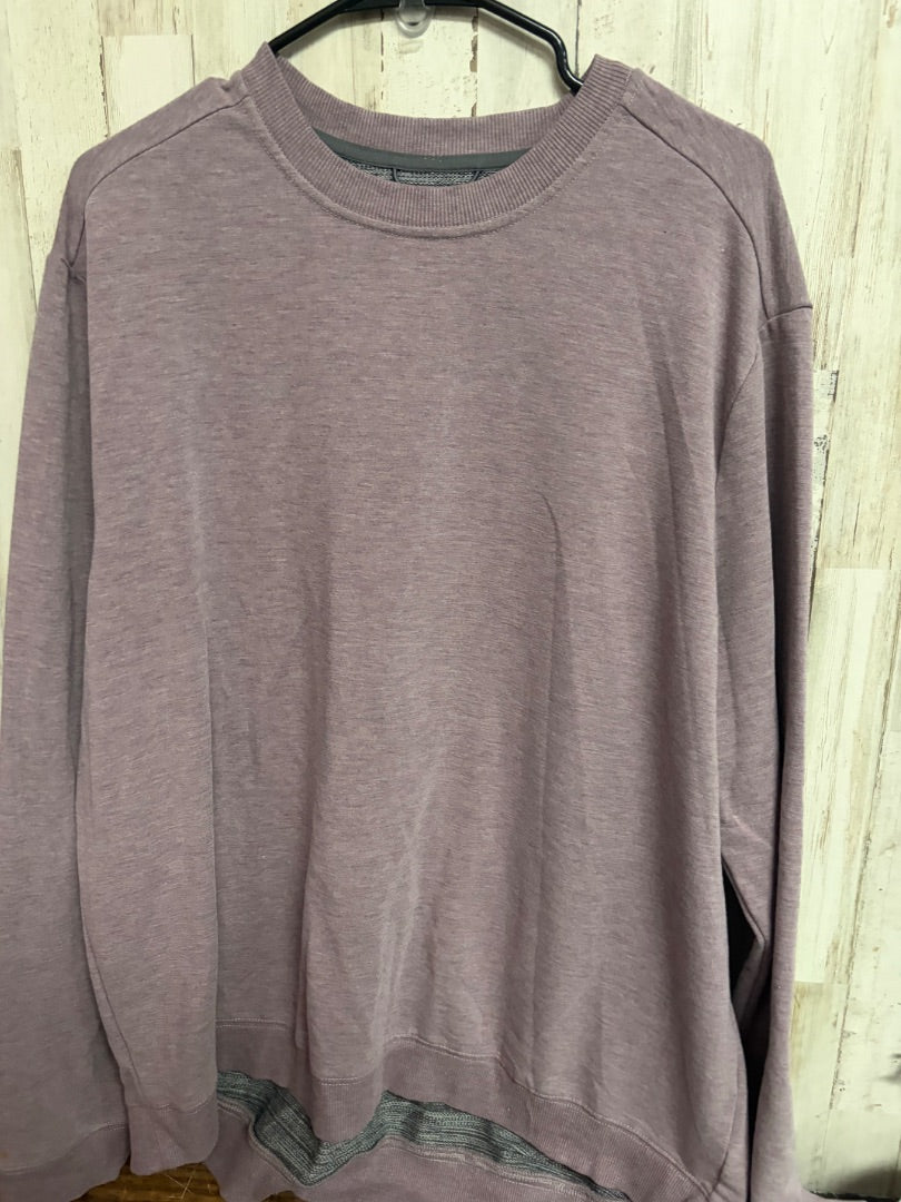 LILAC ALL IN MOTION HEATHERED SWEATSHIRT, LADIES 2X
