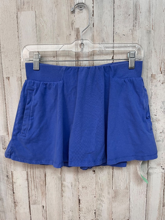 ROYAL BLUE FREE PEOPLE COTTON SKORT, LADIES S