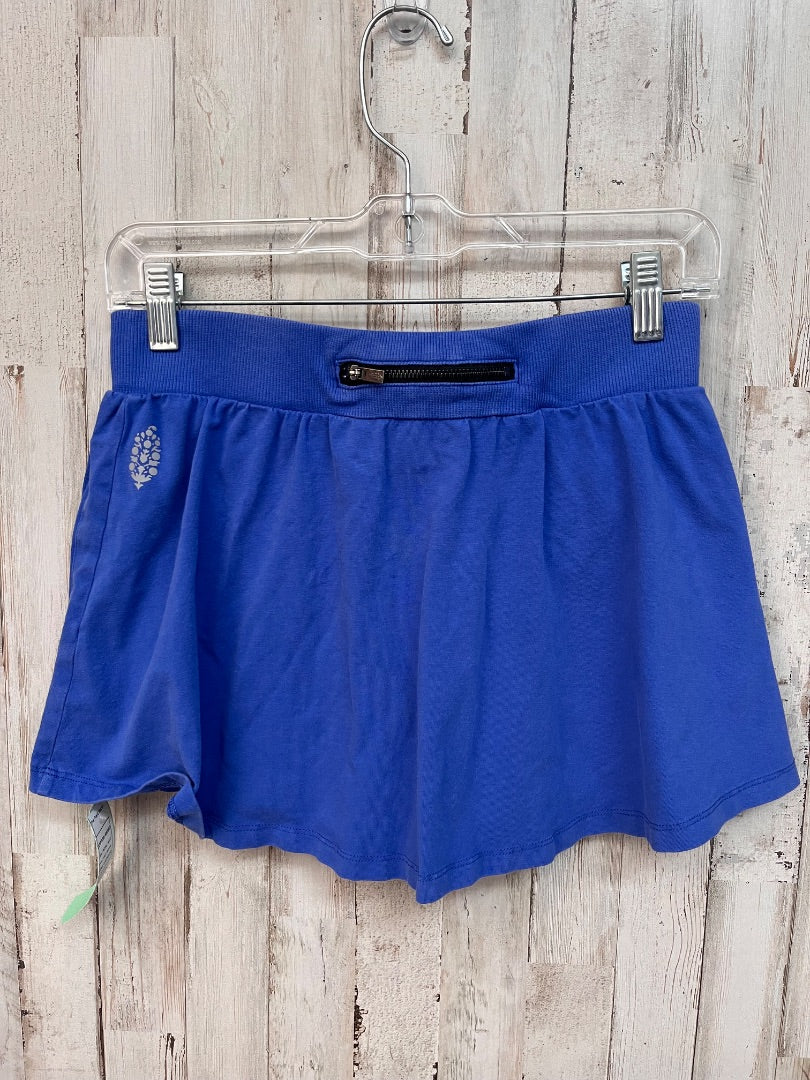 ROYAL BLUE FREE PEOPLE COTTON SKORT, LADIES S