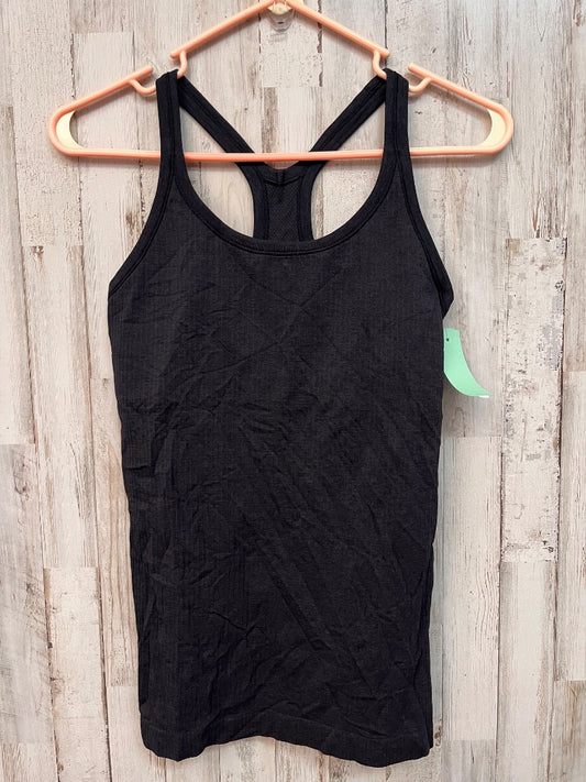 CHARCOAL LULULEMON RIBBED TANK SZ 6, LADIES M