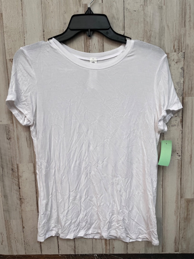 WHITE ALO BASIC TEE, LADIES M