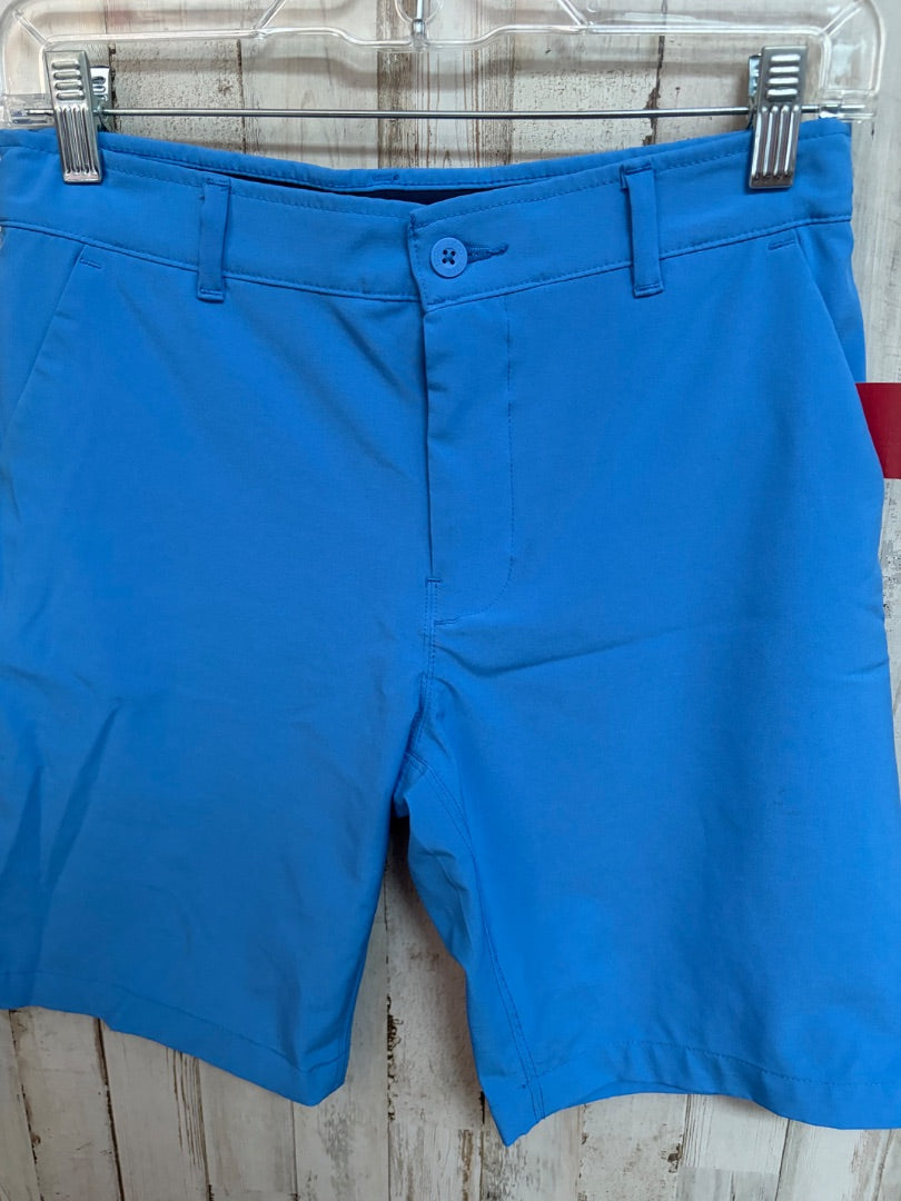 BRIGHT BLUE IZOD PERFORMANCE SHORTS, BOY 14