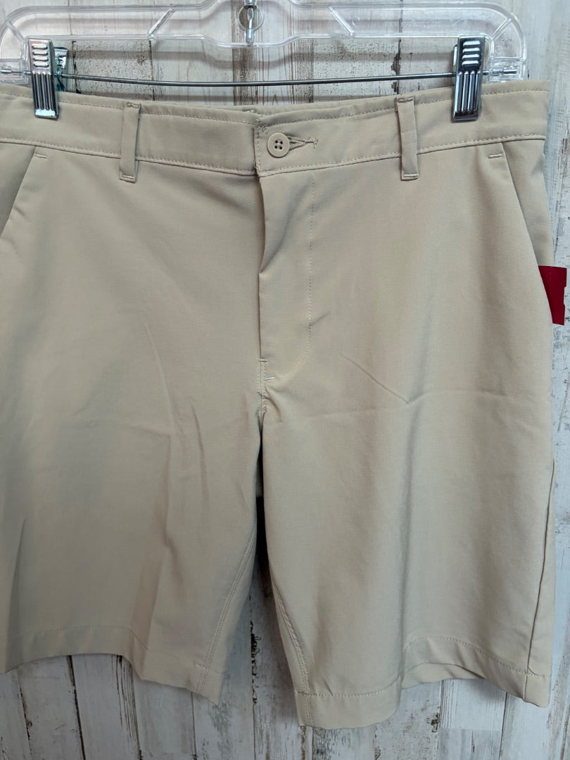 LIGHT KHAKI IZOD PERFORMANCE SHORTS, BOY 14 HUSKY