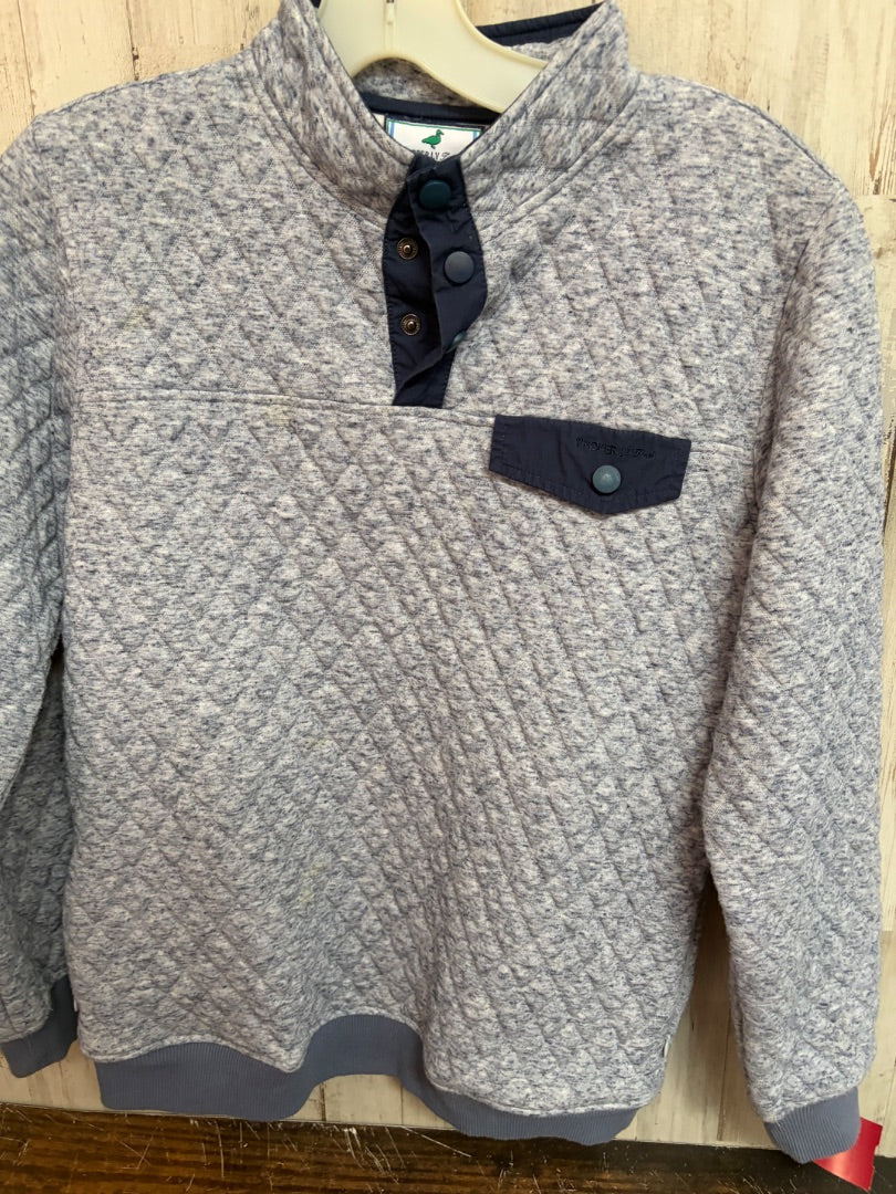 BLUE PROPERLY TIED QUILTED PULLOVER, BOY 14/16