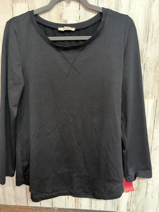 BLACK CSTYLE DRY FIT LONG SLEEVE, LADIES L