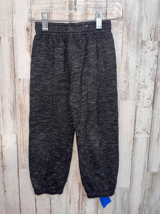 DARK GREY GARANIMALS HEATHER COTTON JOGGERS, BOY 4T