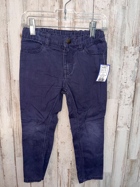 NAVY H&M SLACKS, BOY 4T