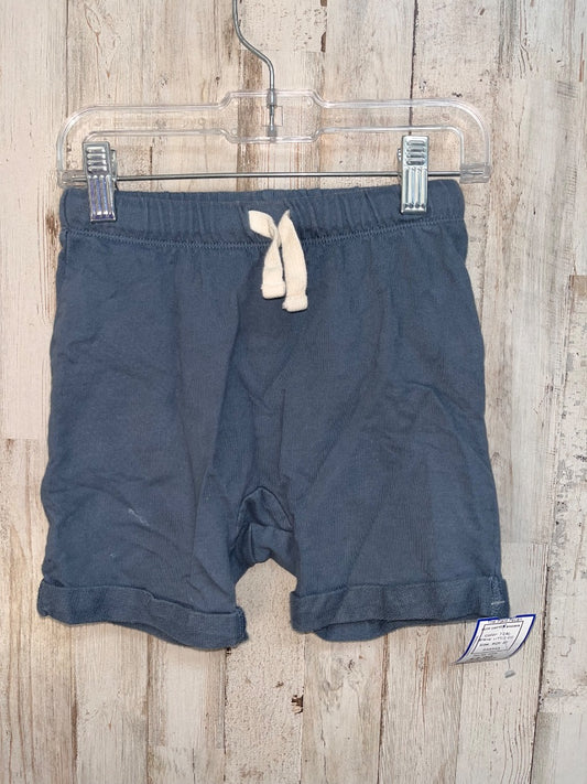 TEAL LITTLE CO CUFF COTTON SHORTS, BOY 5T