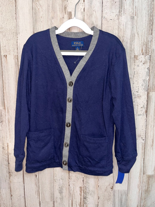 NAVY RALPH LAUREN BUTTON POCKET CARDIGAN, BOY 6