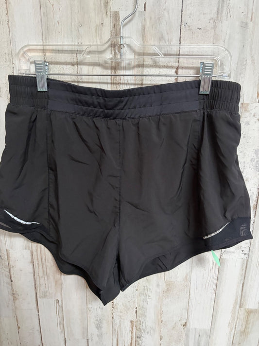 BLACK  INSPIRED DRY FIT SHORTS, LADIES 2X