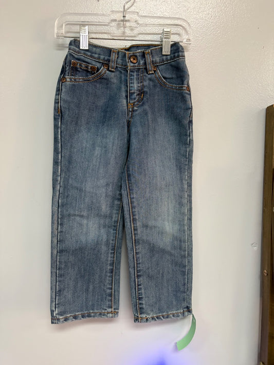DENIM JUMPING BEANS STRAIGHT LEG JEANS, BOY 4T