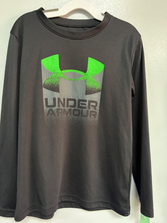 BLACK/LIME UNDER ARMOUR , BOY 7