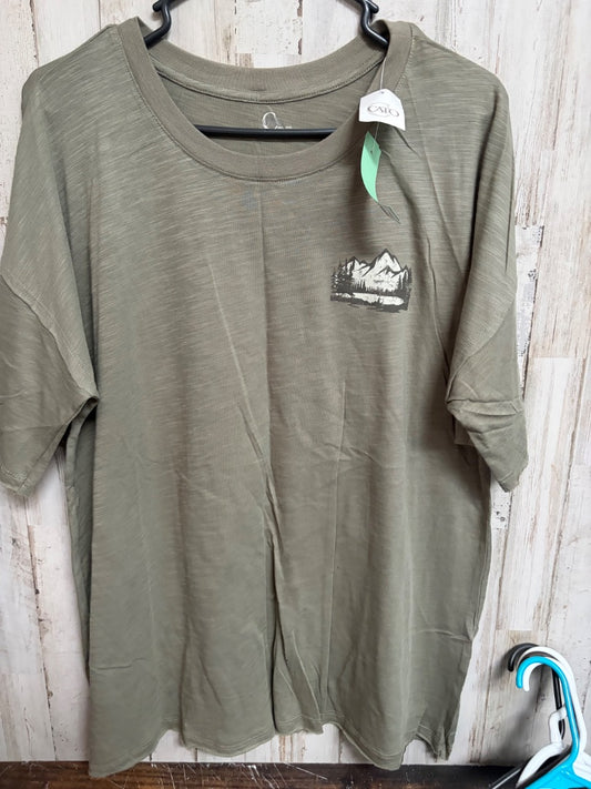 OLIVE CATO NEW GODS PEACE TEE, LADIES L
