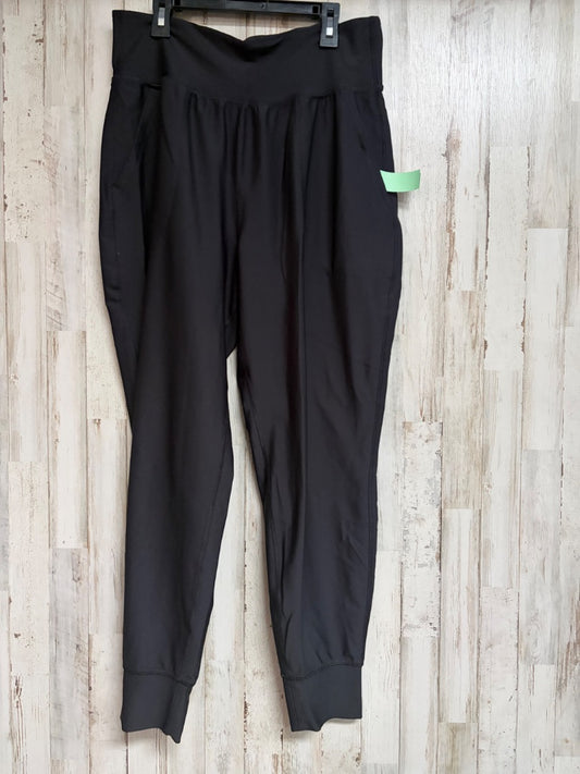 BLACK OLD NAVY POCKET JOGGERS, LADIES L