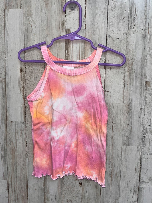 PINK JUMPING BEANS TIE DYE TANK, GIRL 4T