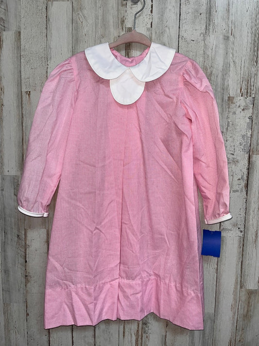 PINK LULLABY SET GINGHAM COLLARED DRESS, GIRL 4T