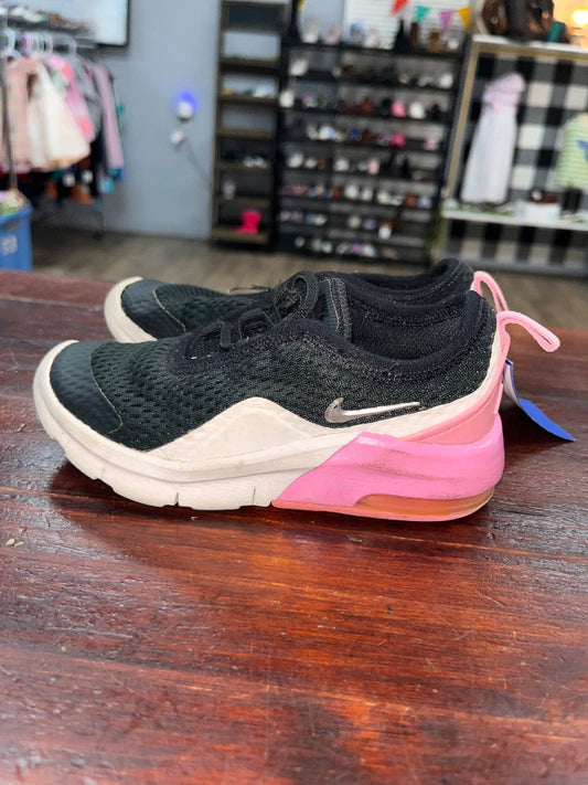 BLACK/PINK NIKE AIR MAX SNEAKERS, SHOES 9
