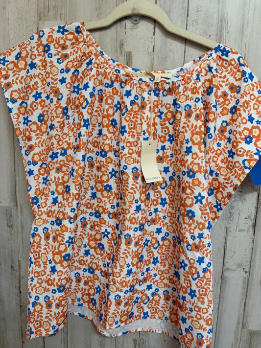 CREAM MELLODAY FLORAL TOP, LADIES L