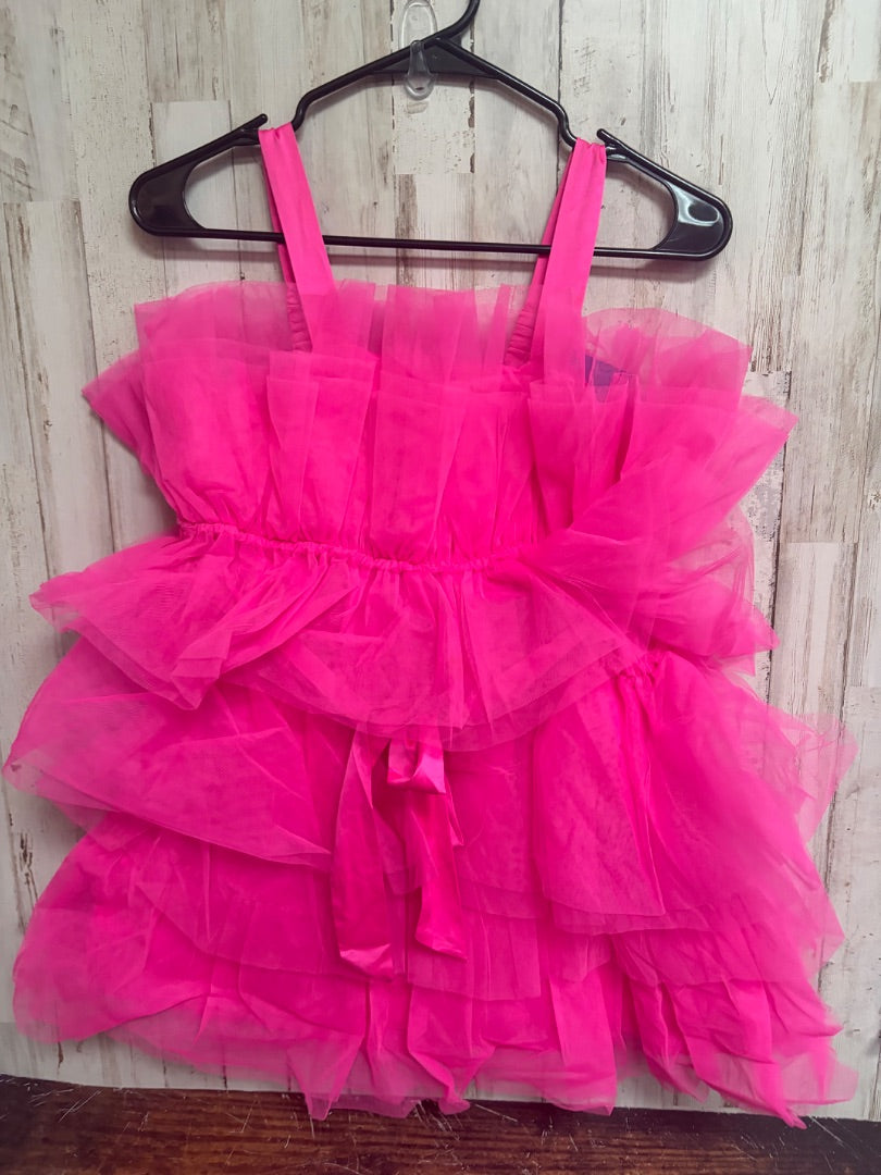 PINK  TULE TIER DRESS, GIRLS 14
