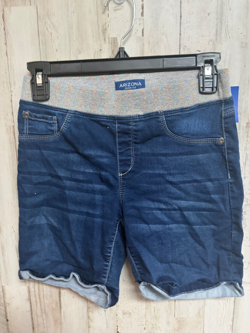 DENIM ARIZONA PULL ON CUFF SHORTS, GIRLS 14/16